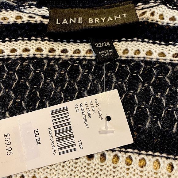 New lane Bryant long cardigan sweater. Never worn - Picture 2 of 3